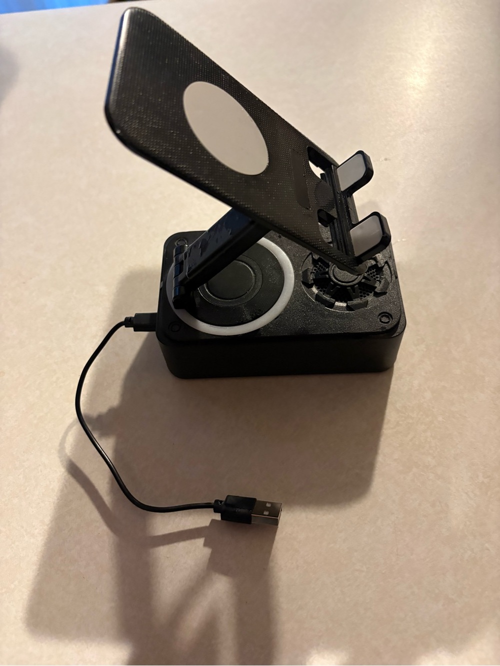 Black Wireless Charger Dock